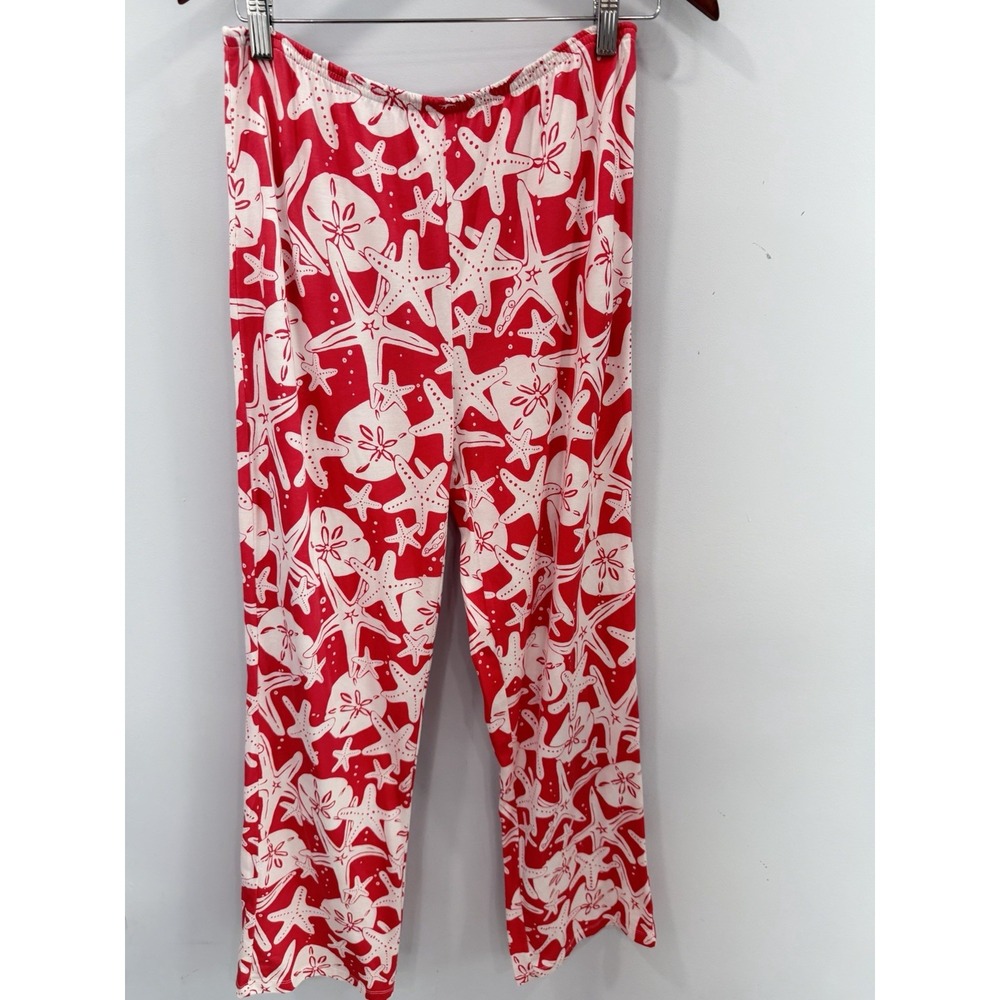 NEW Lilly Pulitzer Star Searching Knit Pajama Pants XS Coastal Print Women's